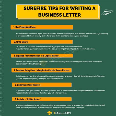 How to Write a Professional Letter: Tips and Examples.